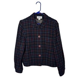 Vintage Bridgewater Classics Plaid Blazer